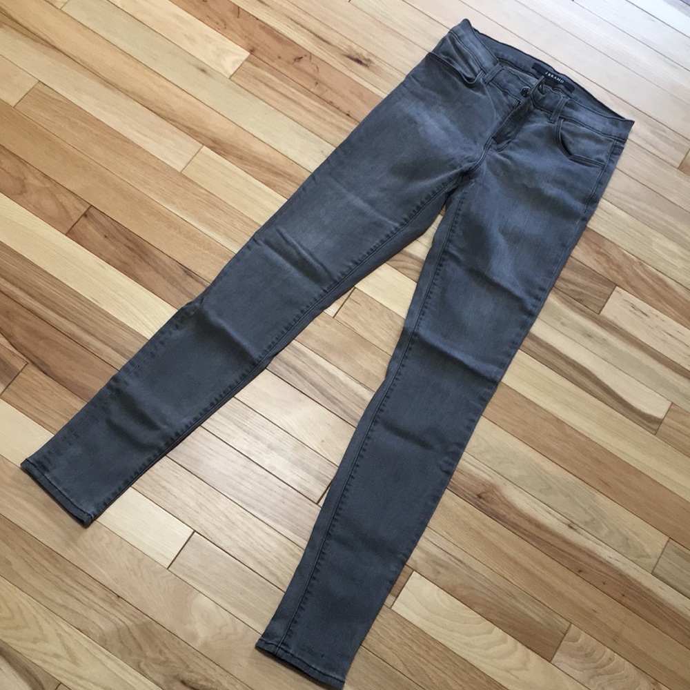 J Brand Super Skinny Gray Jeans